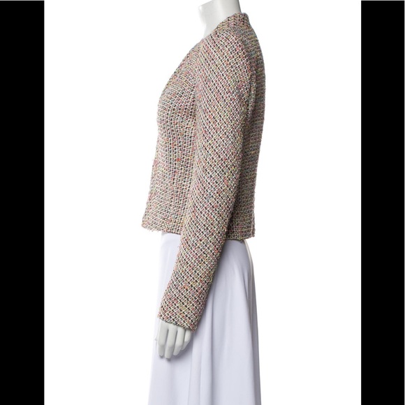 Escada NWT blazer jacket shaped waist multicolor “fantasy” style Bamba all lined - Picture 2 of 4